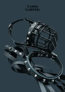 Nietenhalsband Maulkorb Kiel